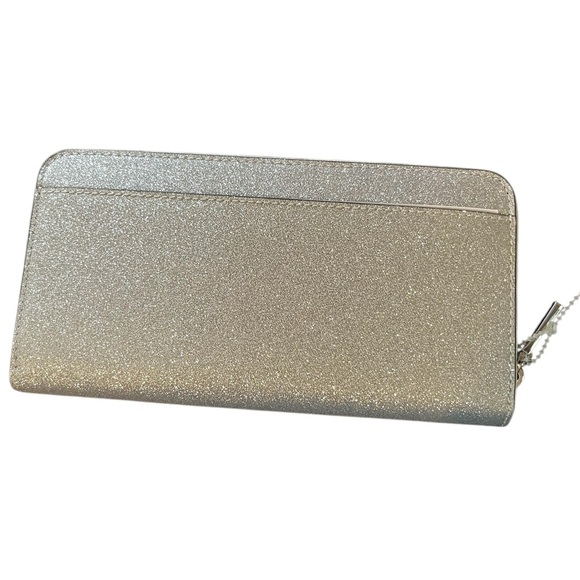 Kate Spade Lunar Light Glitter Large Continental Wallet - Picture 2 of 7